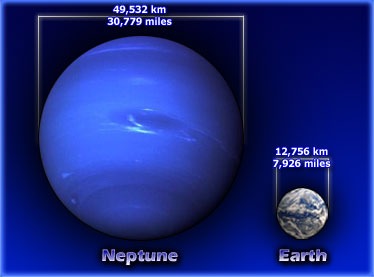 نپتون همانند زمین دارای هسته سنگی است