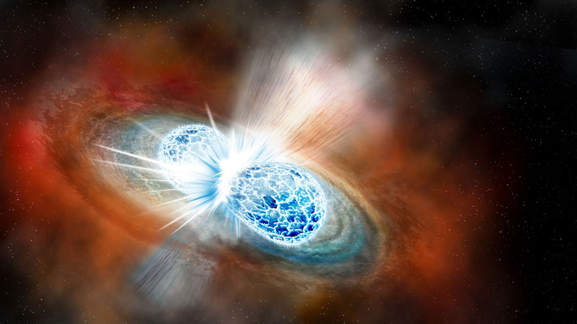 برخورد دو ستاره نوترونی | سردترین و گرمترین قسمت کیهان 