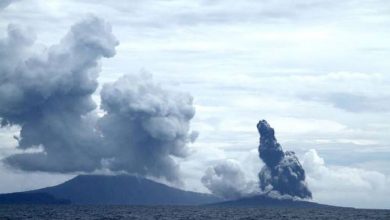 تصویر از بلندترین صدایی که بشر تاکنون تجربه کرده است : آتشفشان کراکاتوا