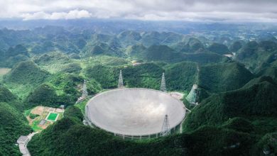 تصویر از تلسکوپ FAST چین برای کشف حیات فرازمینی
