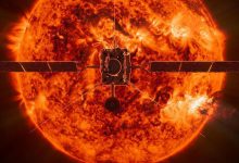 تصویر از کاوشگر Solar Orbiter منظره ای از خورشید به ما میدهد که هیچ کاوشگری ندیده است