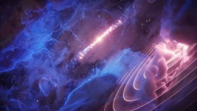 تصویر از دانشمندان یک “ضربان قلب گاما” با انرژی روشن در فضا را کشف کردند